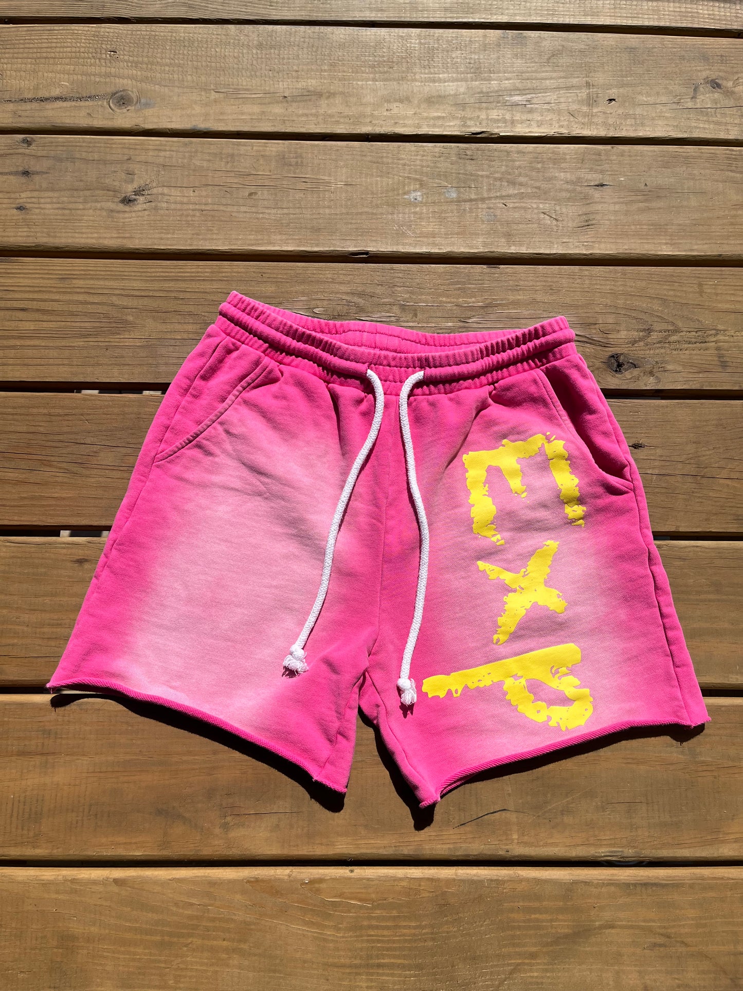 “Exp” shorts