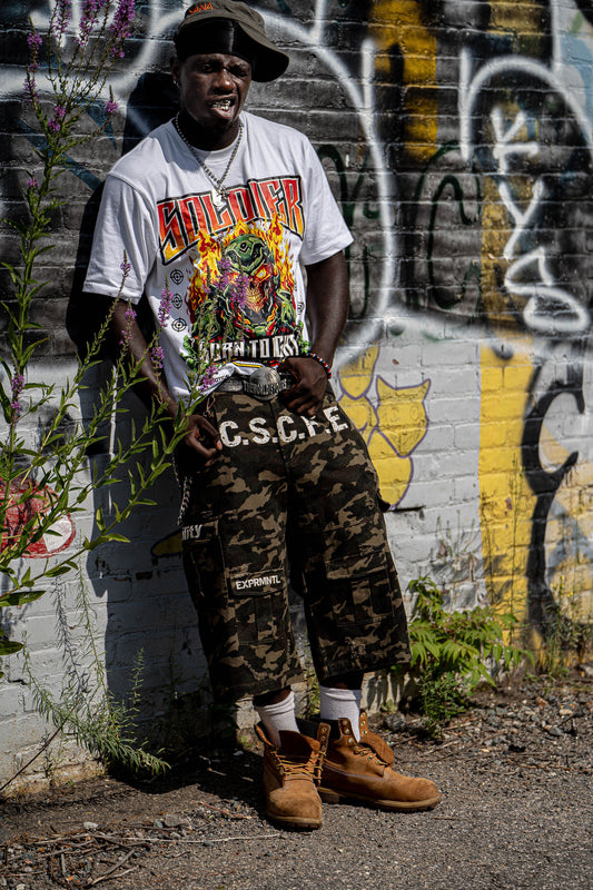 Militia cargo shorts