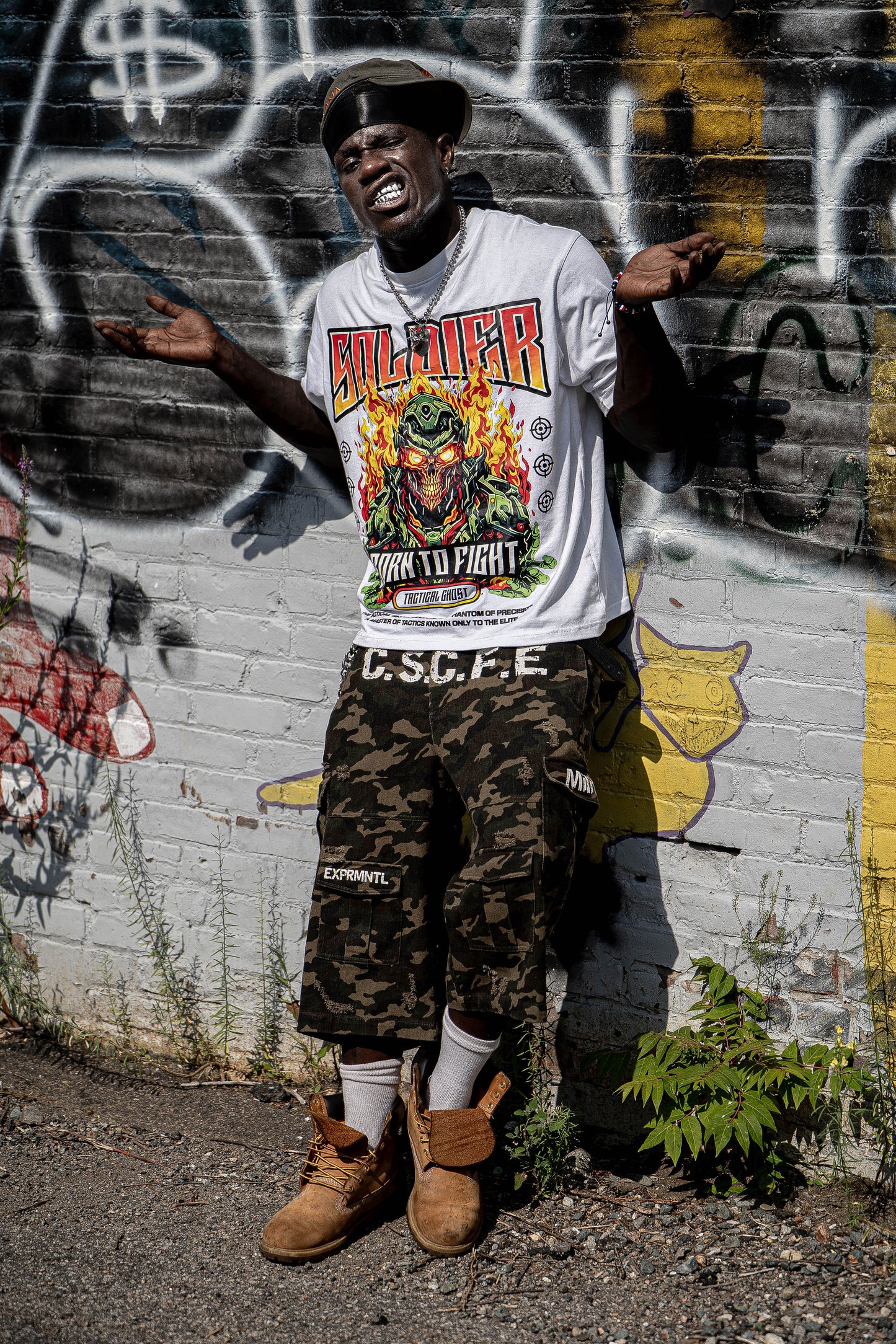 Militia cargo shorts